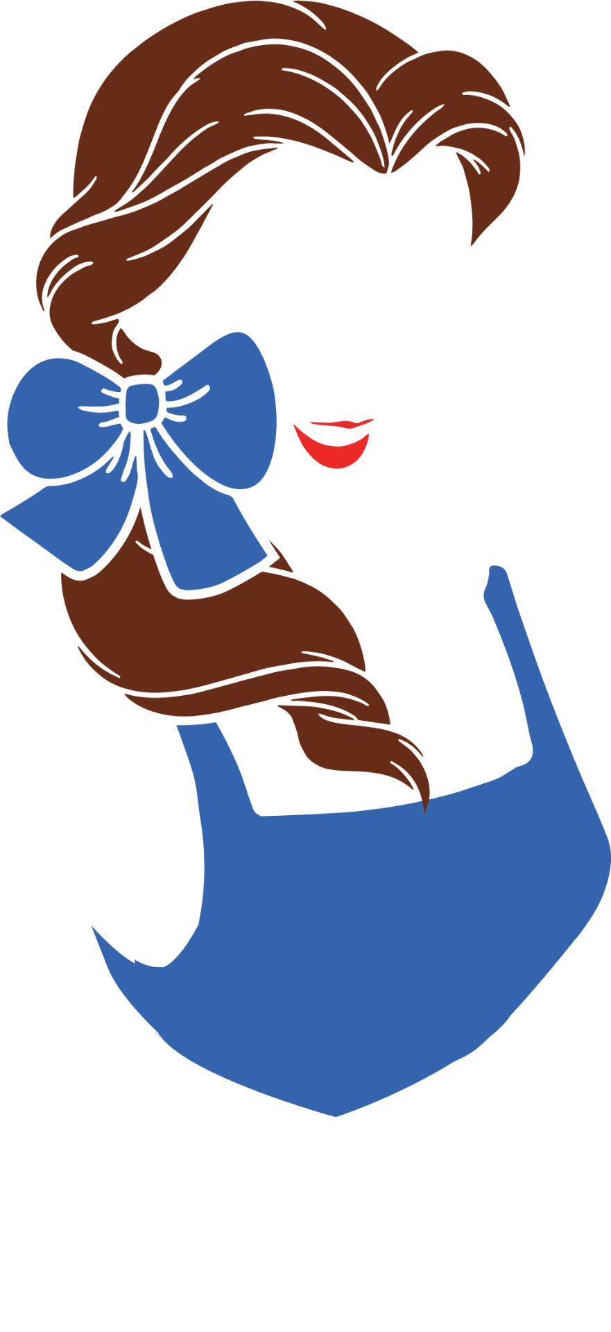 Storybook Princess Silhouette Print
